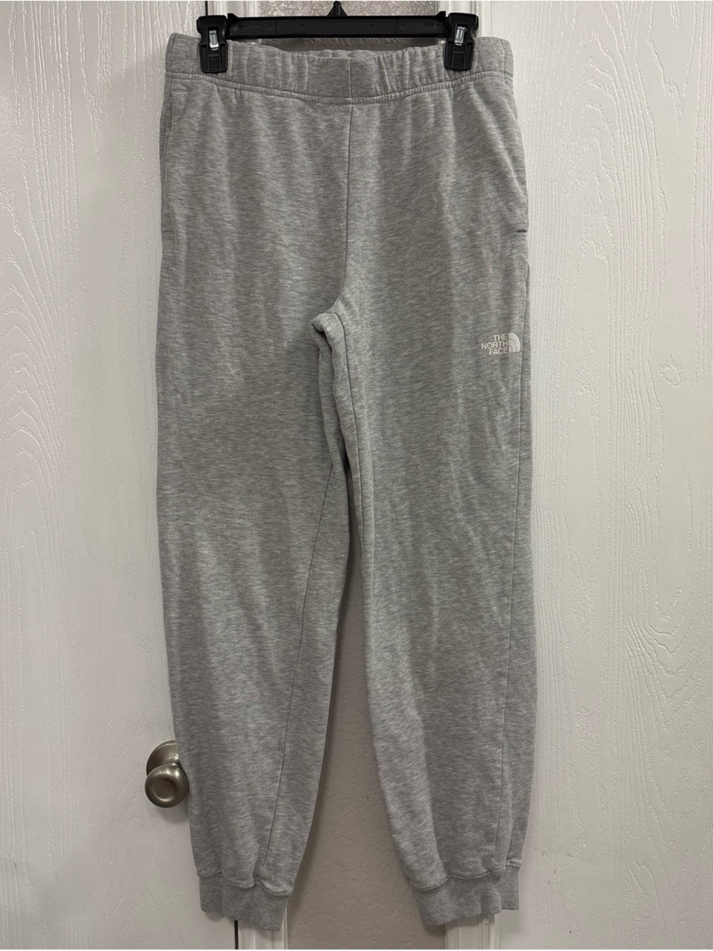 The North Face Kids Light Gray Fleece Joggers